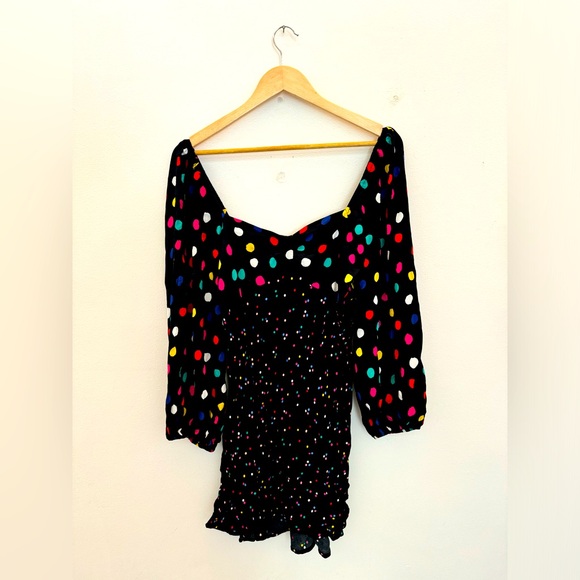 Rixo for Target Polka Dot Mini Dress - Picture 3 of 4